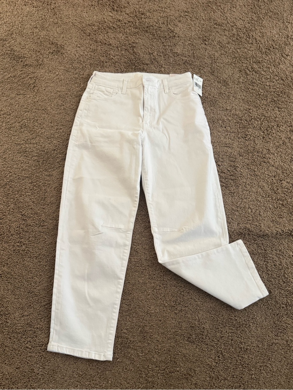 White Barrel Jeans